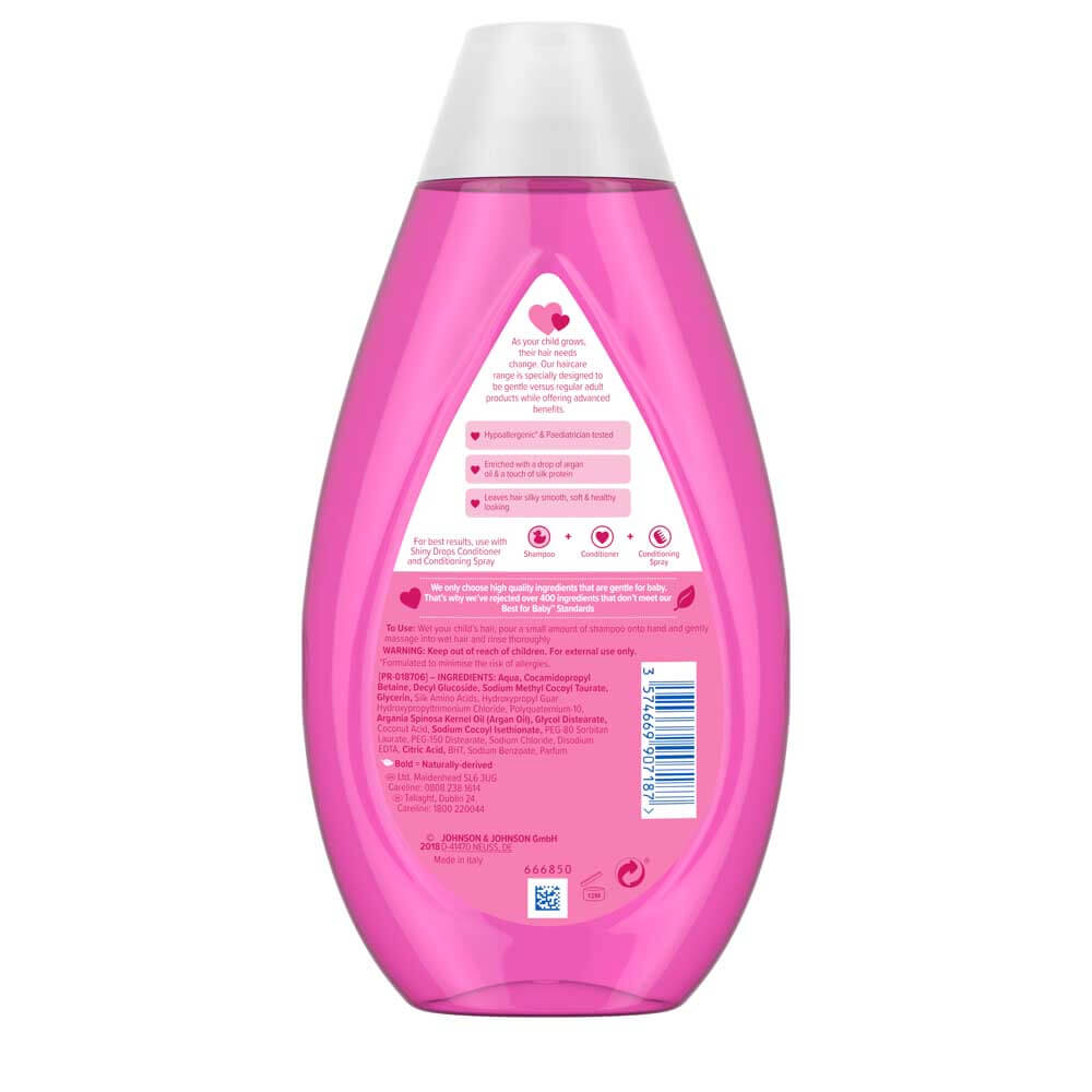 Shiny Drops Kids Shampoo | JOHNSON'S® Baby UK