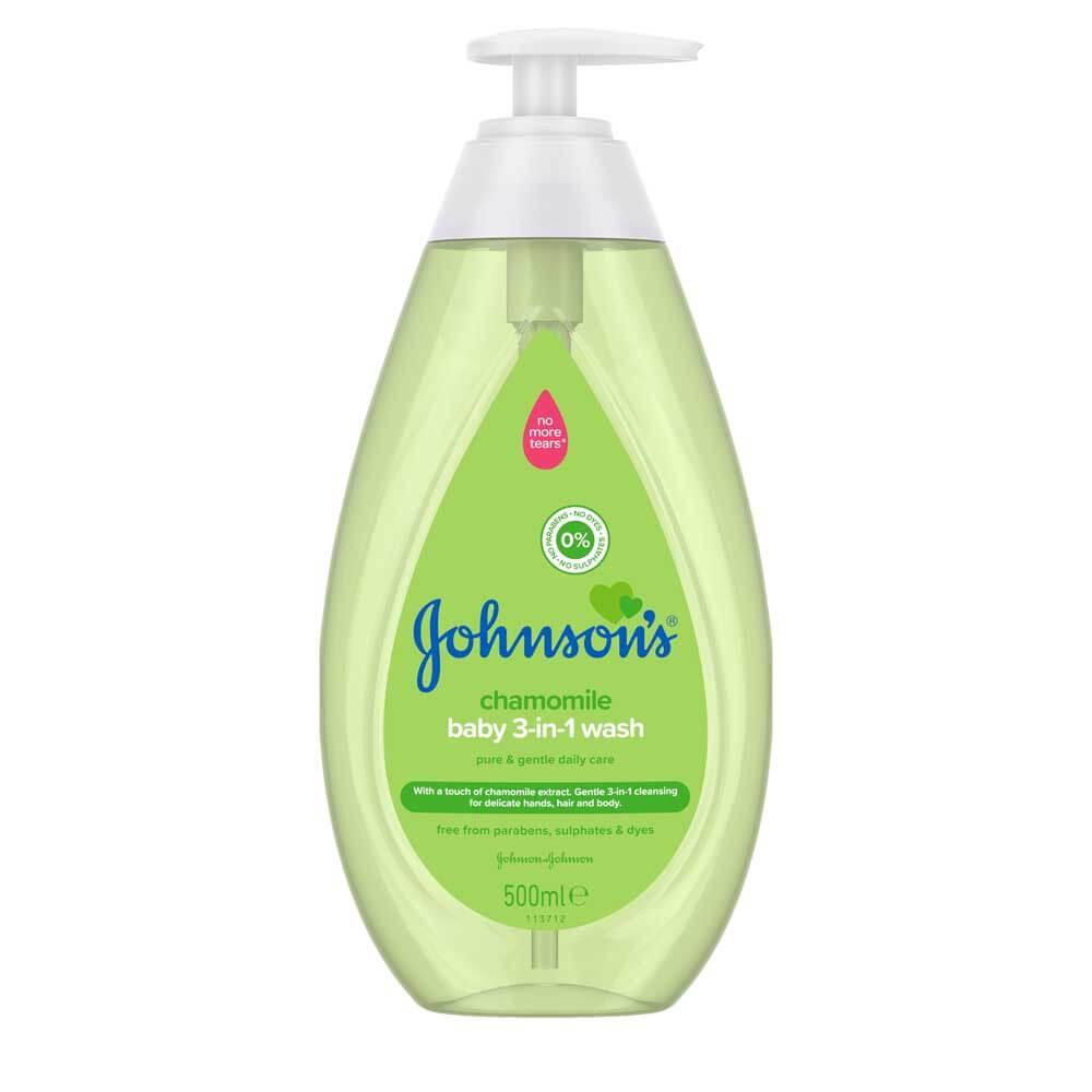 Chamomile Baby 3 In 1 Wash Johnson S Baby Uk